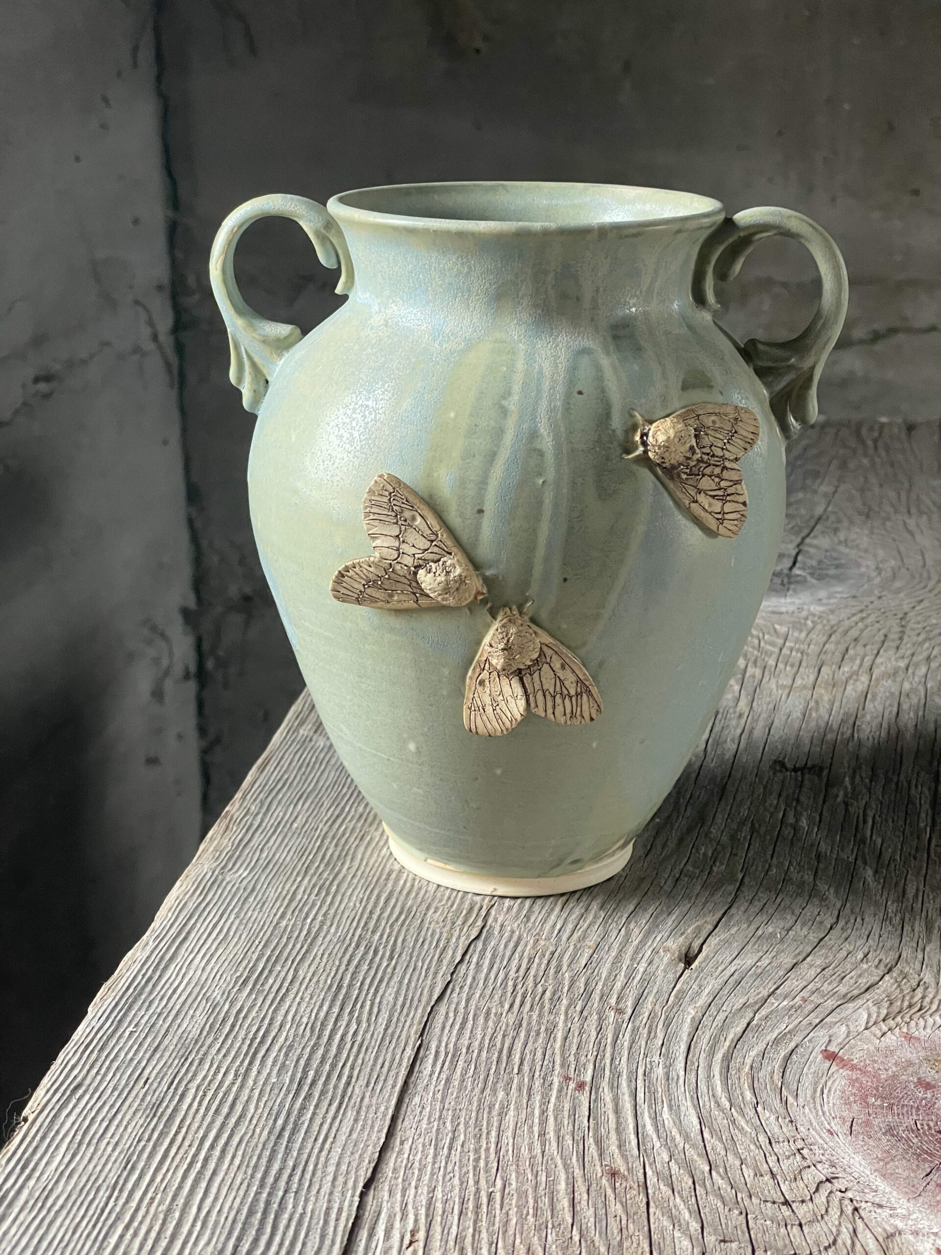 Emily Jenkins – Amphora Vase with Spongy Moths